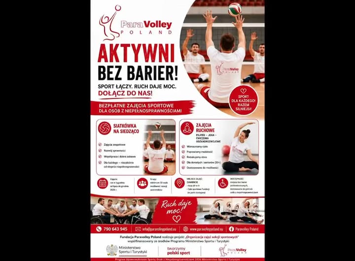 🏐🧘‍♀️ Co łączy siatkówkę na siedząco i zajęcia na matach?