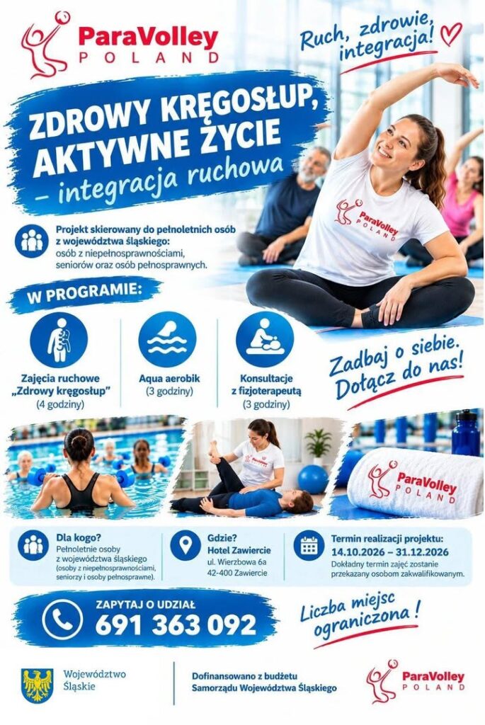 📣 ZADBAJ O SIEBIE. POSTAW NA RUCH I DOBRE SAMOPOCZUCIE! 💙