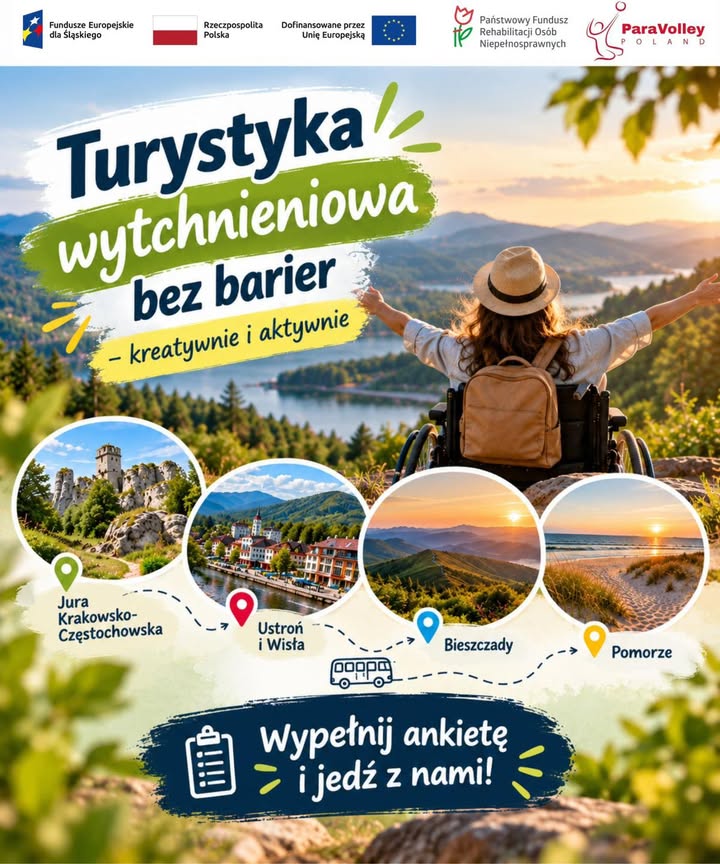 🚌 Ruszamy z projektem „Turystyka wytchnieniowa bez barier- kreatywnie i aktywnie”!